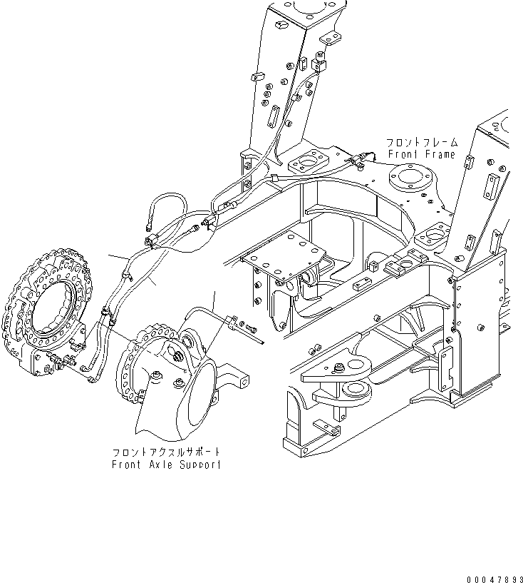 Final Drive Assembly, R.H. 56E-27-25052 KOMATSU