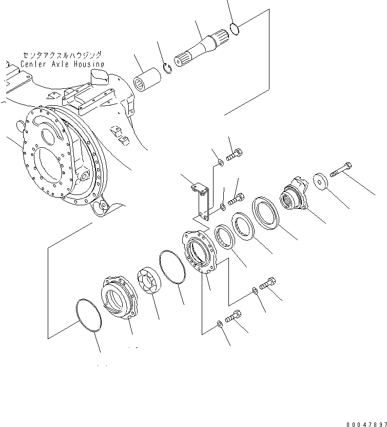 Подшипник 06340-06312 KOMATSU