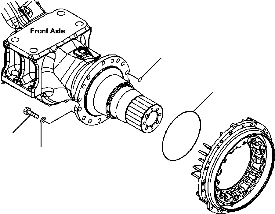 Уплотнительное кольцо круглого сечения 07000-A3036 KOMATSU