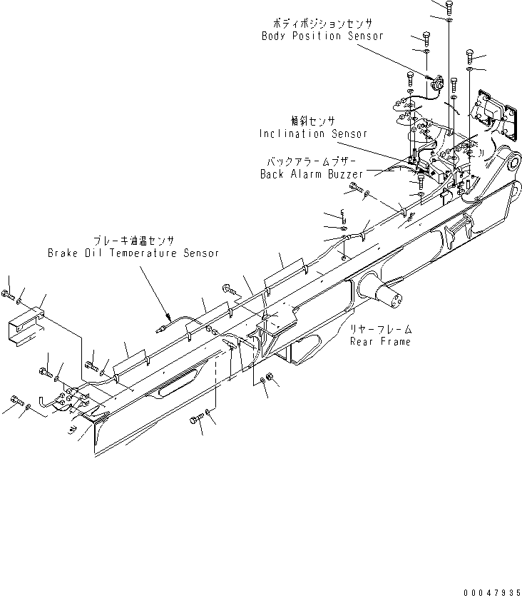 Жгут проводов 56D-06-25412 KOMATSU