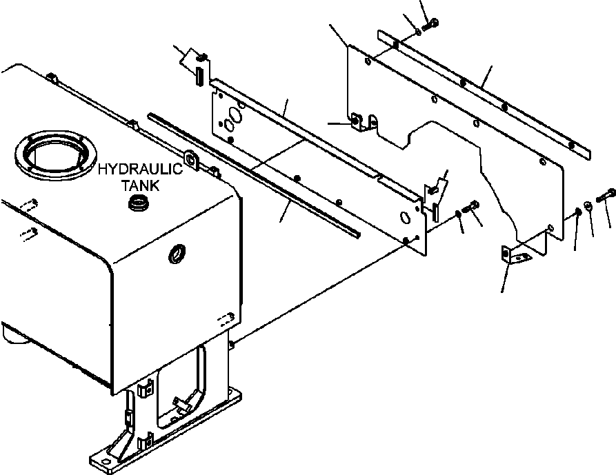 Кронштейн 425-S05-4170 KOMATSU
