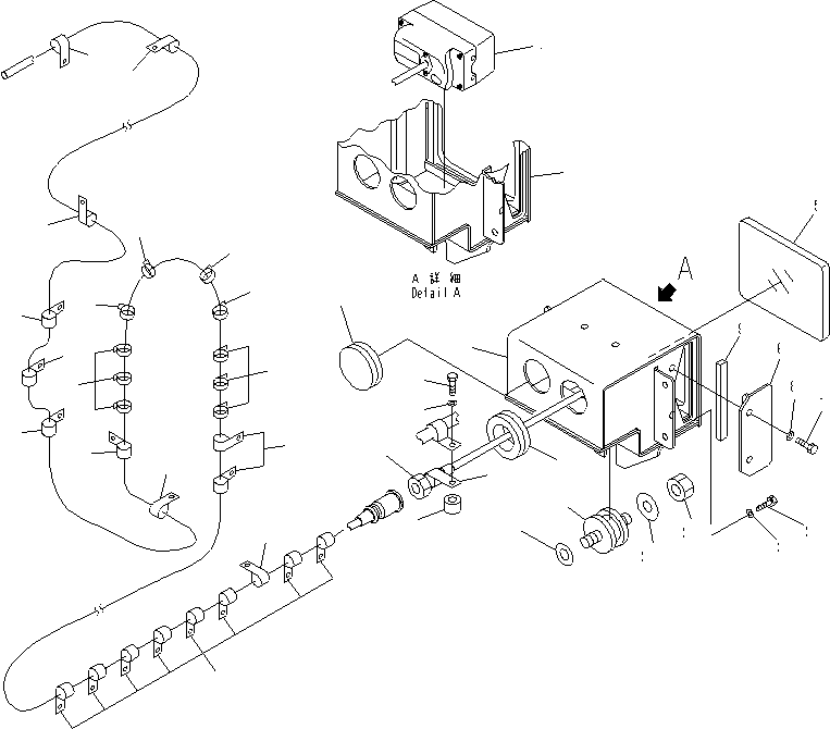 Амортизирующая подушка 08522-10000 KOMATSU