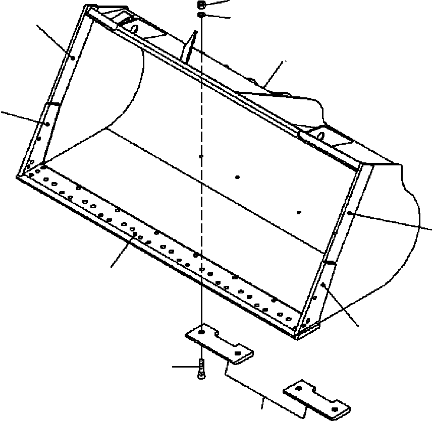 Болт 02091-12005 KOMATSU