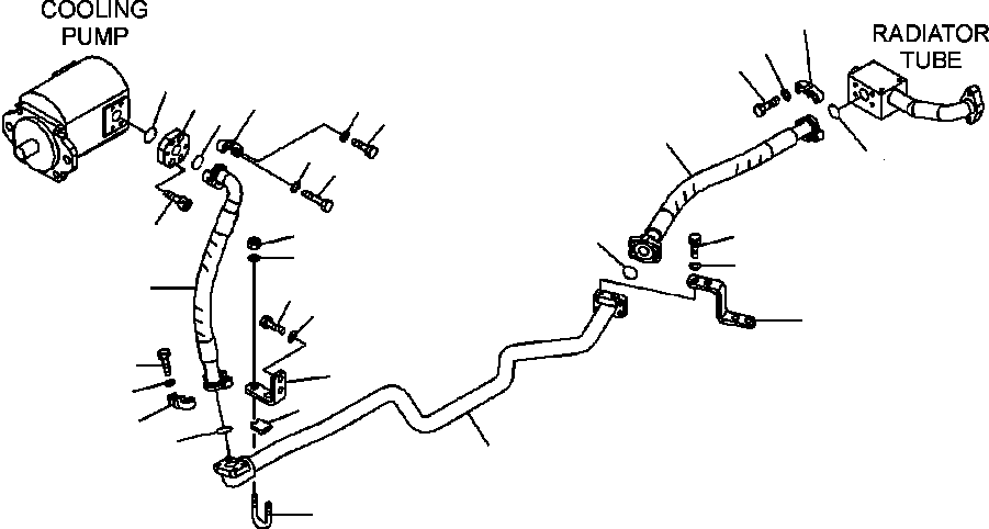 Болт 07375-21055 KOMATSU