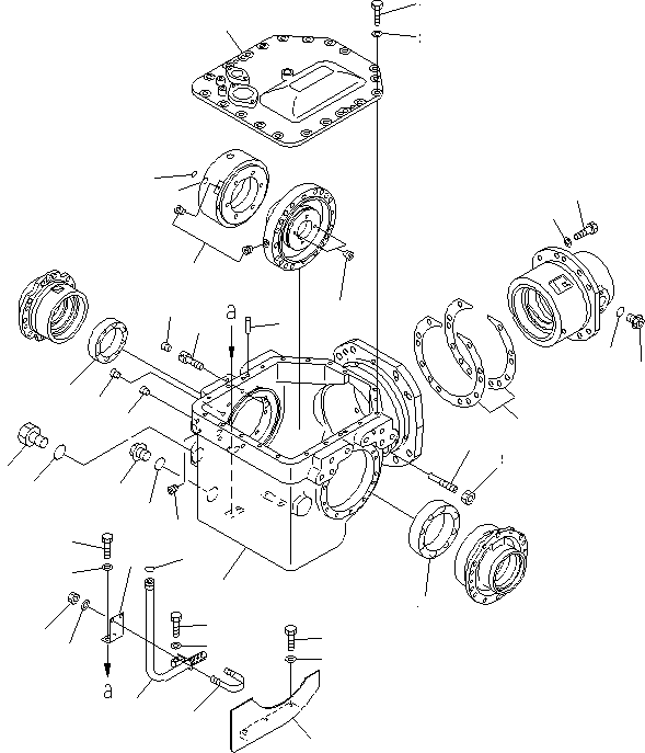 DIFFERENTIAL ASS'Y \0\56B-27-11003 KOMATSU