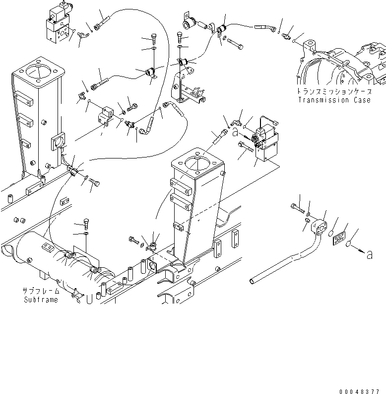Шланг 02763-00217 KOMATSU