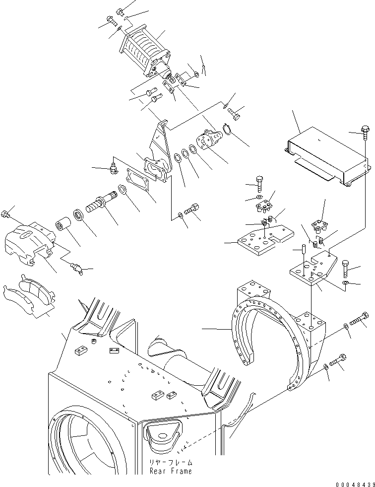 BRAKE SUB ASS'Y 56B-34-11102 KOMATSU