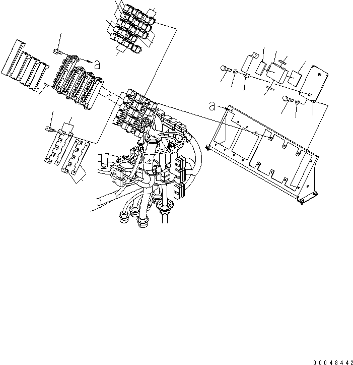 Пластина 56D-06-26190 KOMATSU