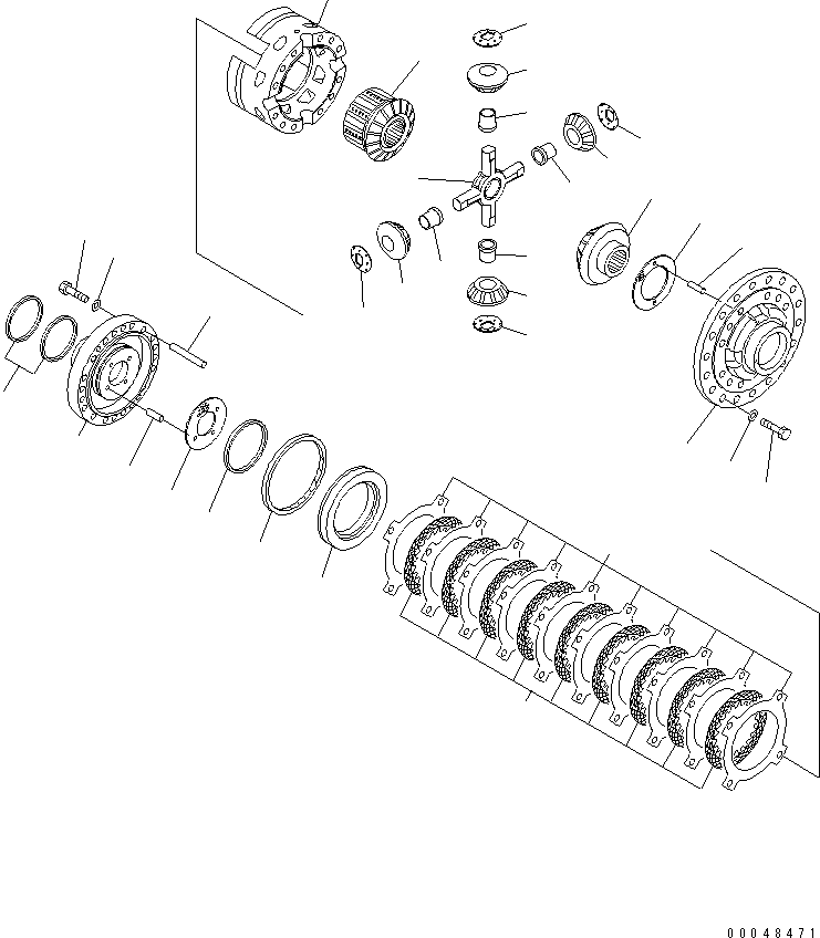 Корпус 56C-22-11601 KOMATSU