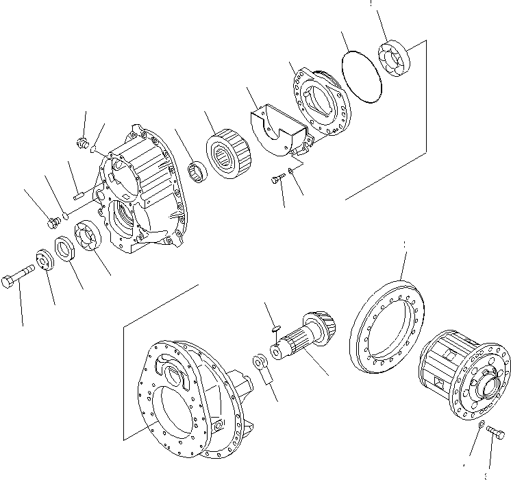 DIFFERENTIAL ASS'Y (56C-23-11050) KOMATSU