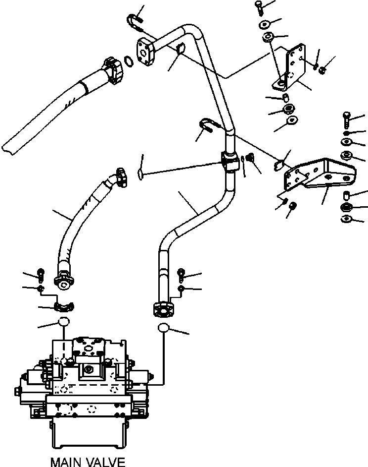 Шланг 425-62-33470 KOMATSU