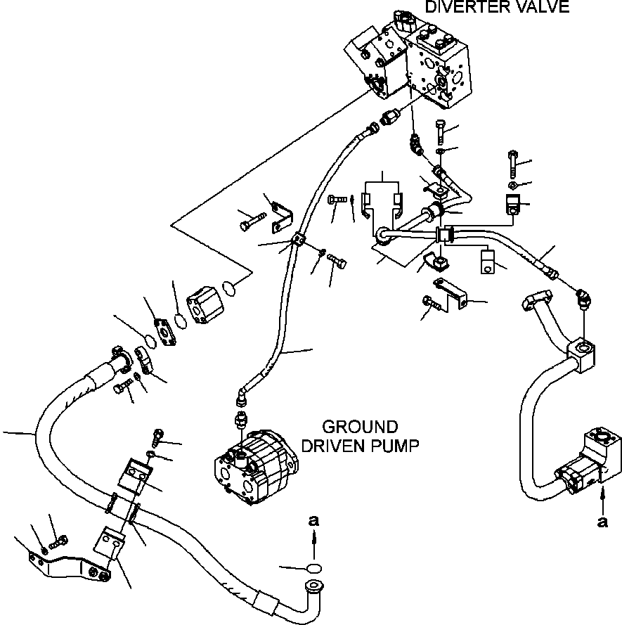 Шланг 425-62-31472 KOMATSU