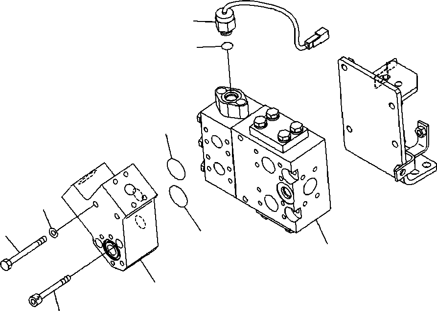 Выключатель 42C-06-11980 KOMATSU