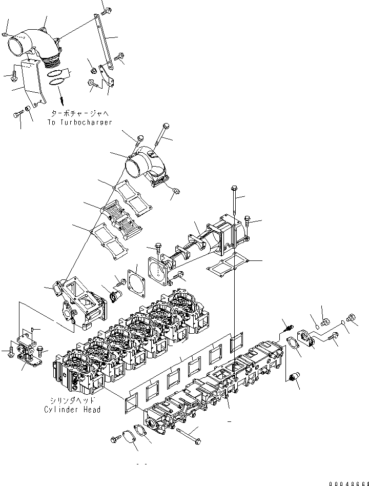 NOZZLE, VENTURI 6261-11-2140 KOMATSU
