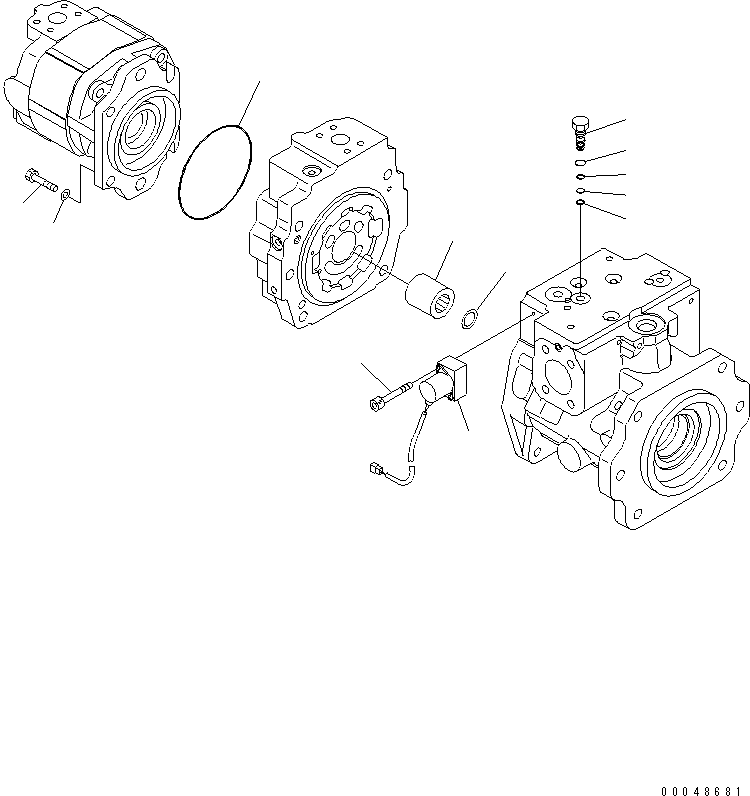 Уплотнительное кольцо круглого сечения 07000-B2135 KOMATSU