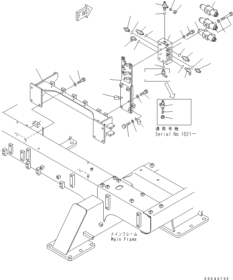 Ниппель 8295-62-3260 KOMATSU