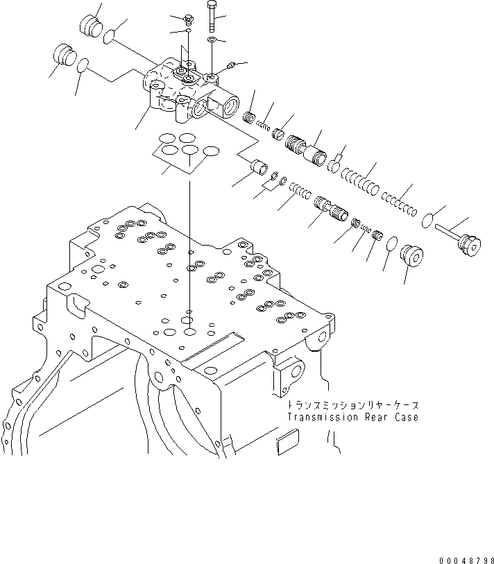 Клапан 23C-15-55230 KOMATSU
