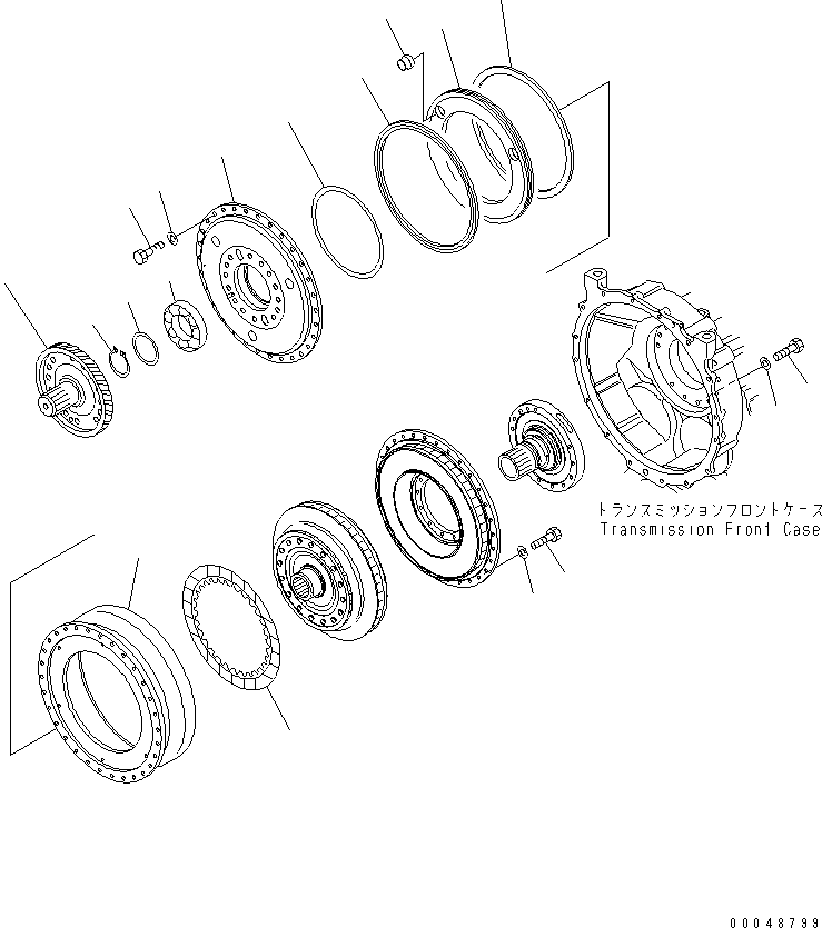 Корпус 56B-13-11210 KOMATSU