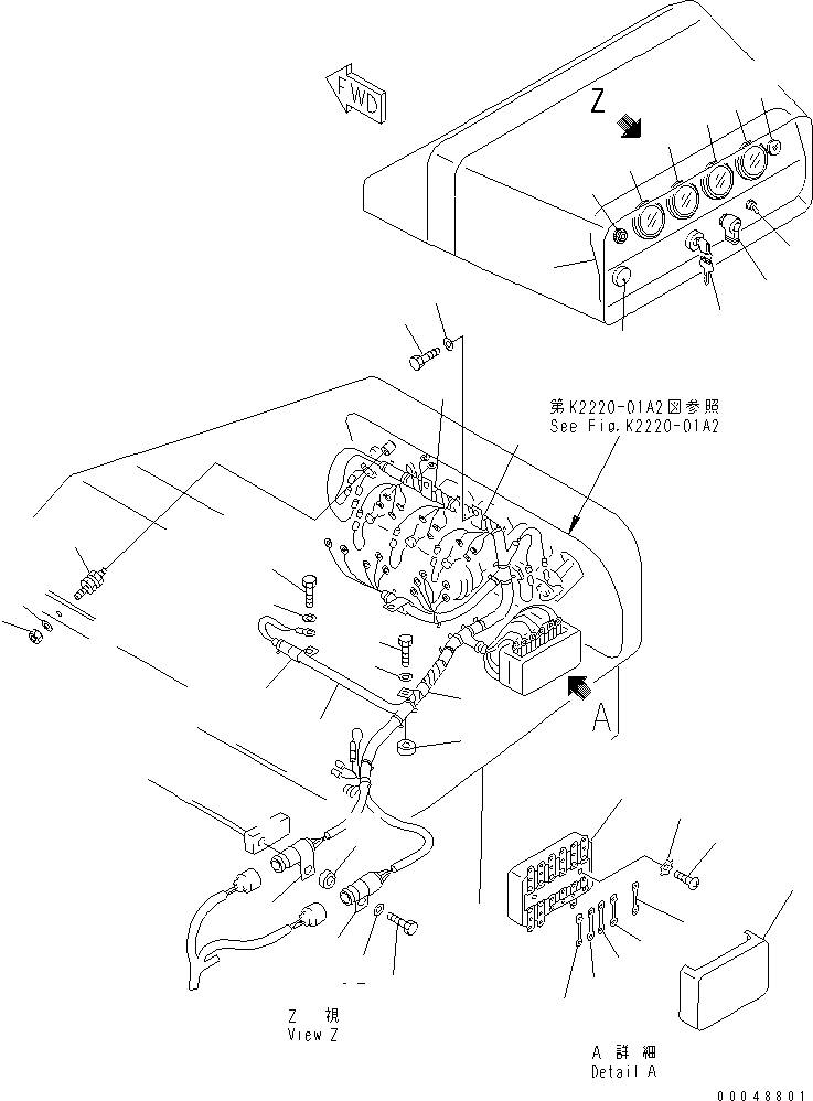 Жгут проводов 154-06-42840 KOMATSU