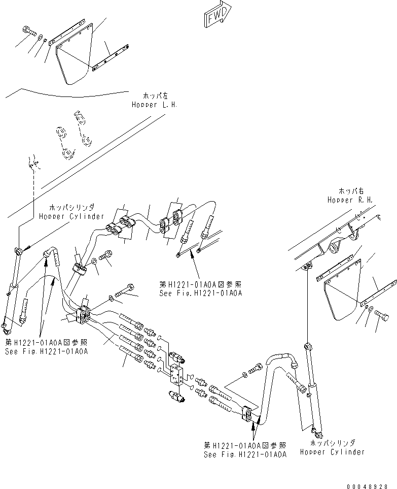 Шланг 07627-00330 KOMATSU