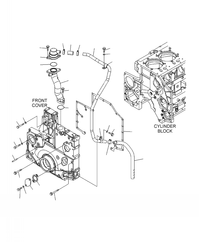 TUBE, BREATHER 6261-21-8780 KOMATSU