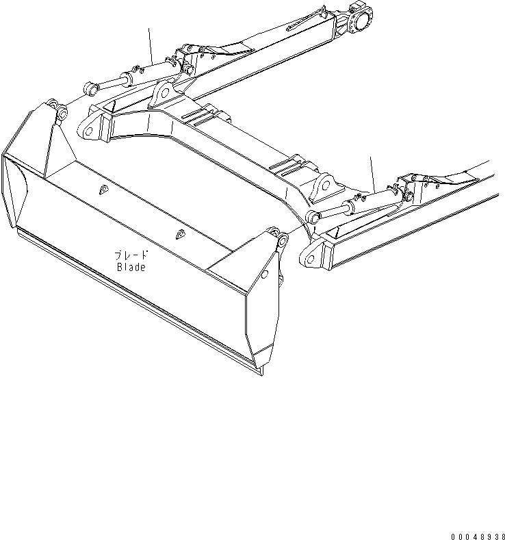 Цилиндр в сборе (707-00-0G740) KOMATSU