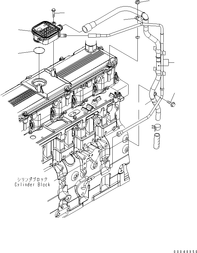 Зажим 6216-81-4860 KOMATSU