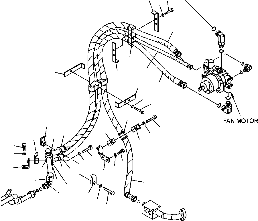 Трубка спиральная 08210-02909 KOMATSU