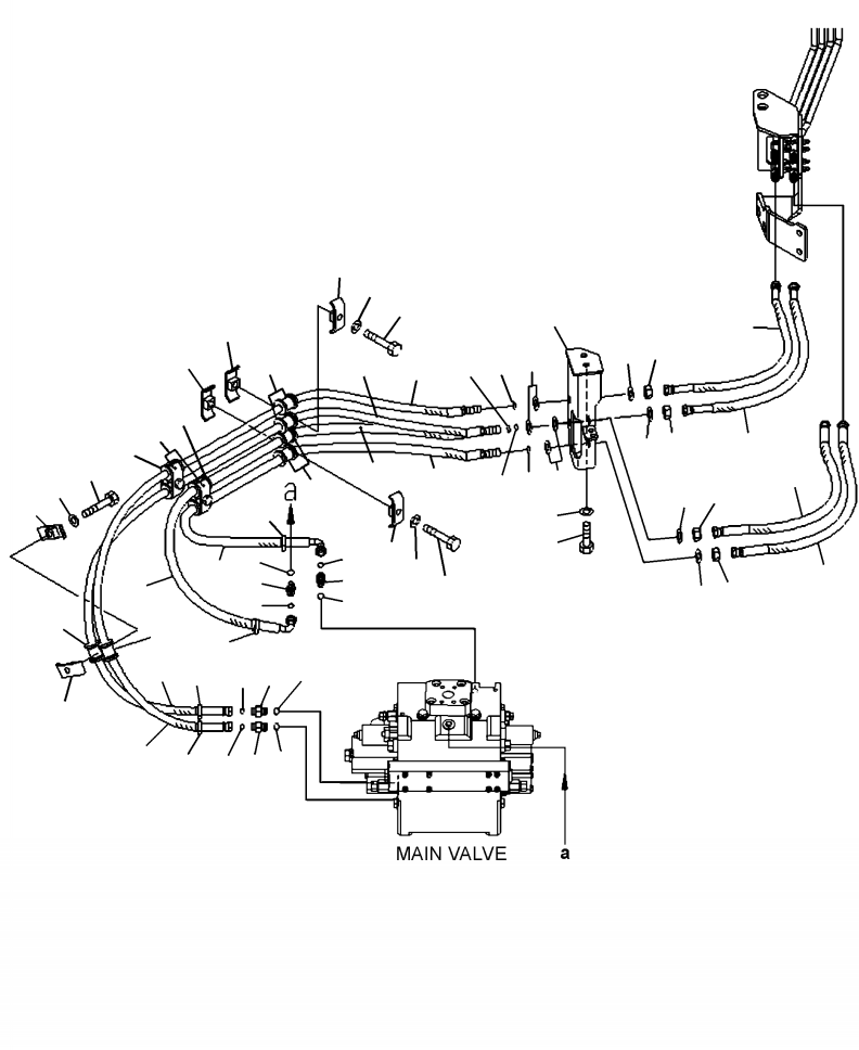 Шланг 425-62-34293 KOMATSU