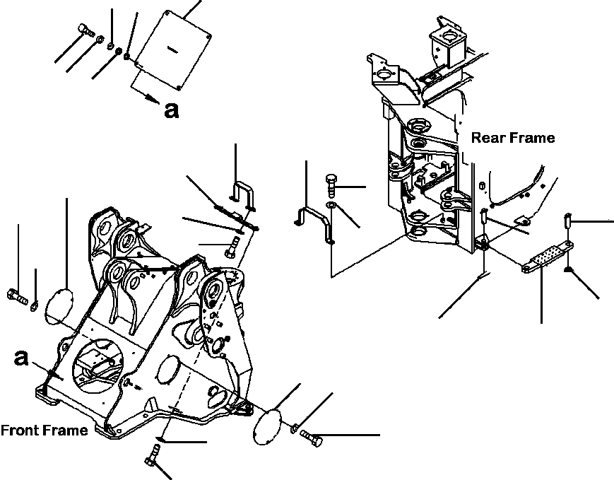 Ограждение 425-46-34540 KOMATSU