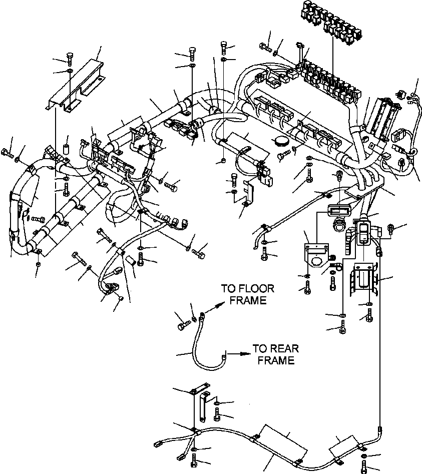 Жгут проводов 425-S33-3222 KOMATSU