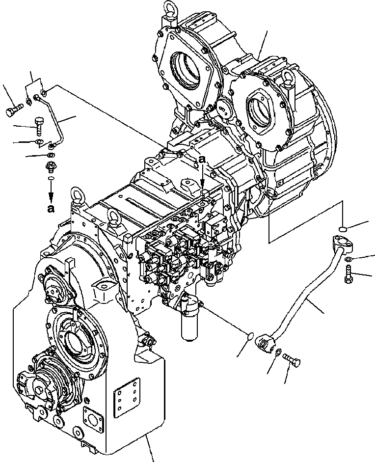 Трубка 425-13-33711 KOMATSU
