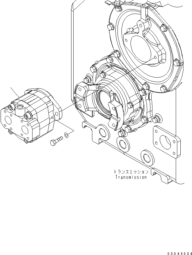 PUMP ASS'Y (SAM2) (704-30-34120) KOMATSU