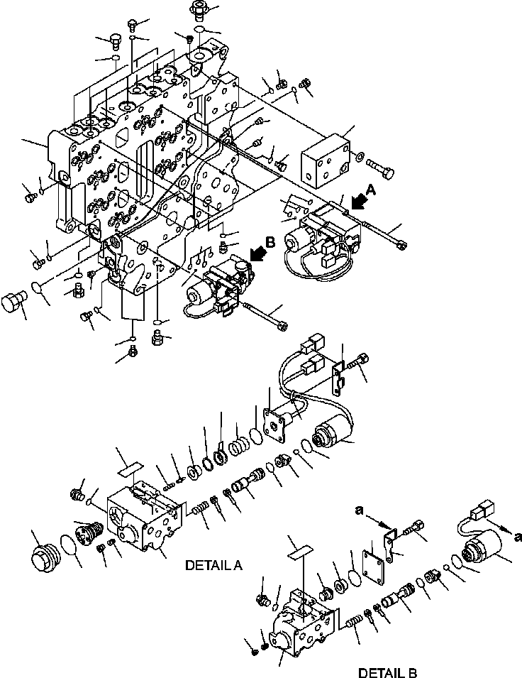 VALVE A. (\2\425-15-35010) KOMATSU