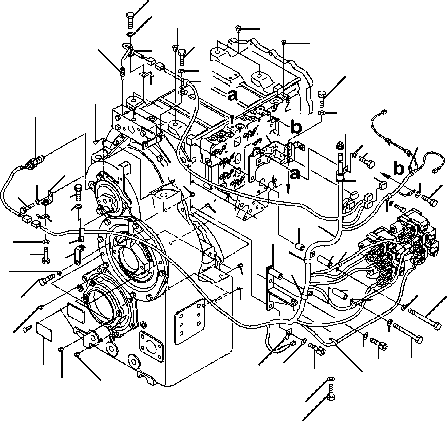 Жгут проводов 425-15-36823 KOMATSU