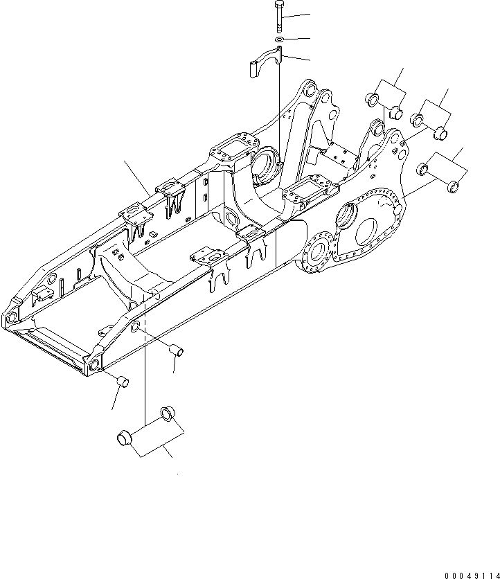 Болт 11S-70-11170 KOMATSU