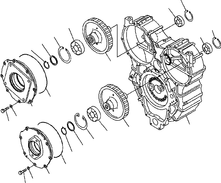 Стопорное кольцо 04077-00100 KOMATSU