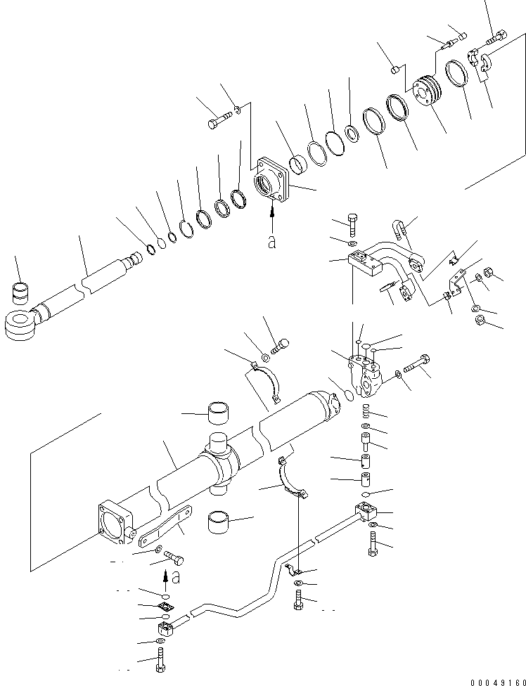 Пластина 707-88-05960 KOMATSU