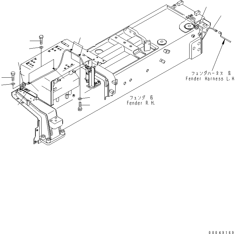 Жгут проводов 195-06-65440 KOMATSU