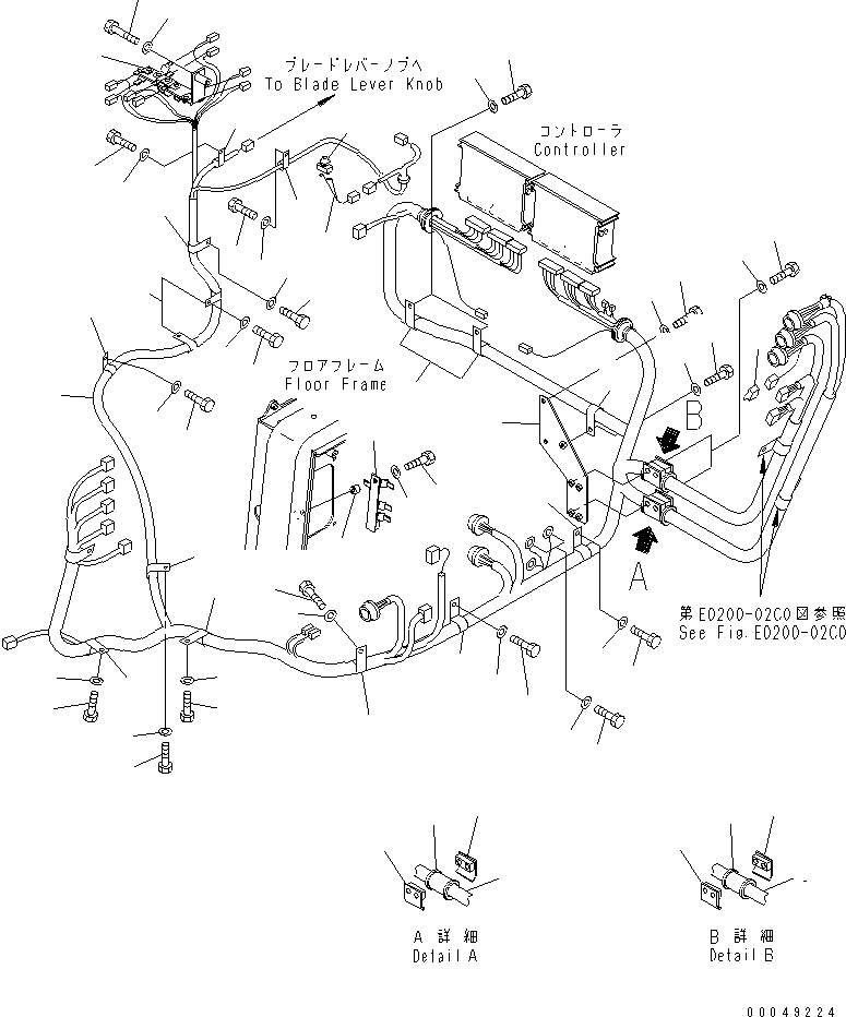 Жгут проводов 195-06-65211 KOMATSU