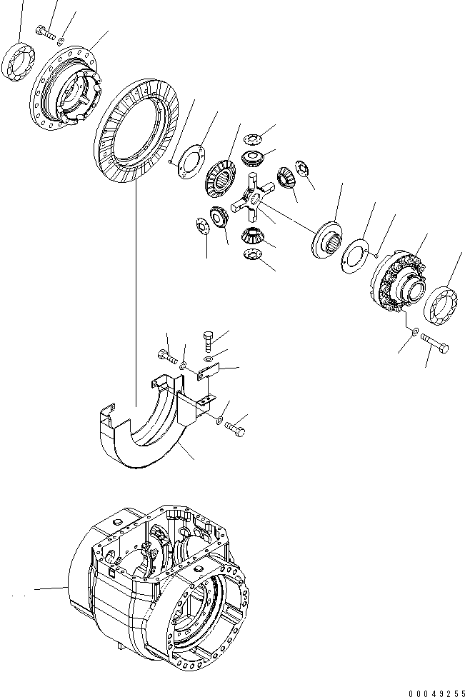 DIFFERENTIAL ASS'Y (421-22-31010) KOMATSU