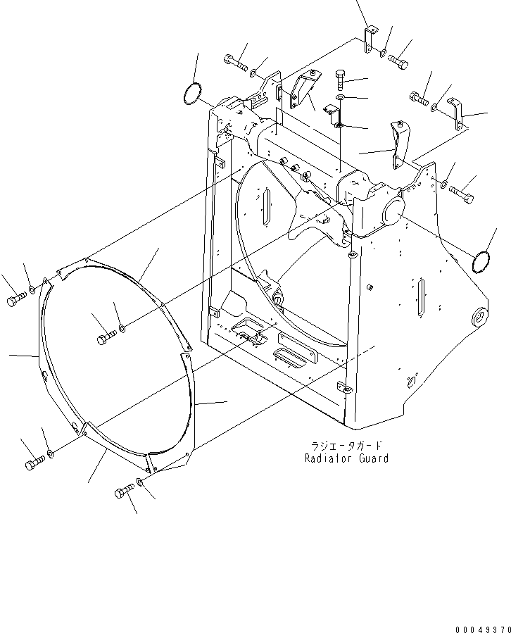 Уплотнение 195-61-41230 KOMATSU