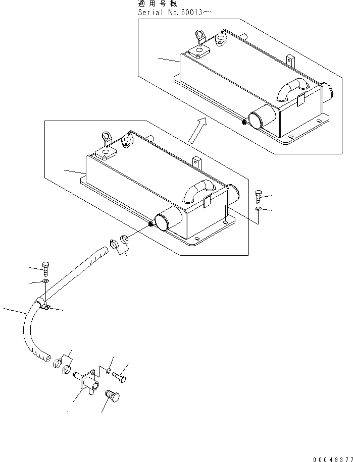 Oil Cooler Assembly 426-03-35115 KOMATSU