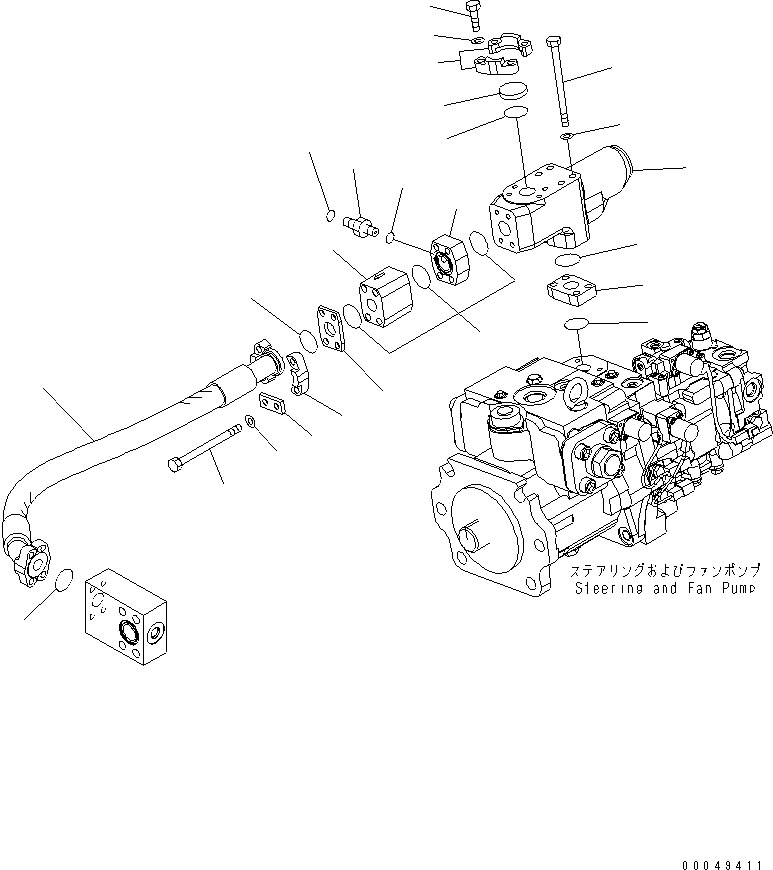 Шланг 426-62-31361 KOMATSU