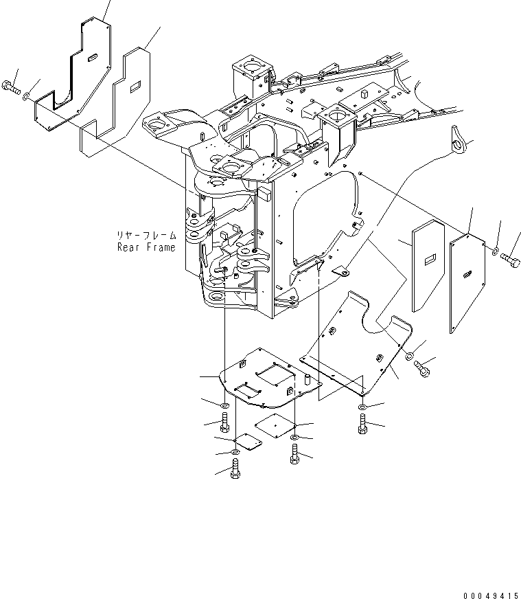 Лист 426-Z90-4240 KOMATSU