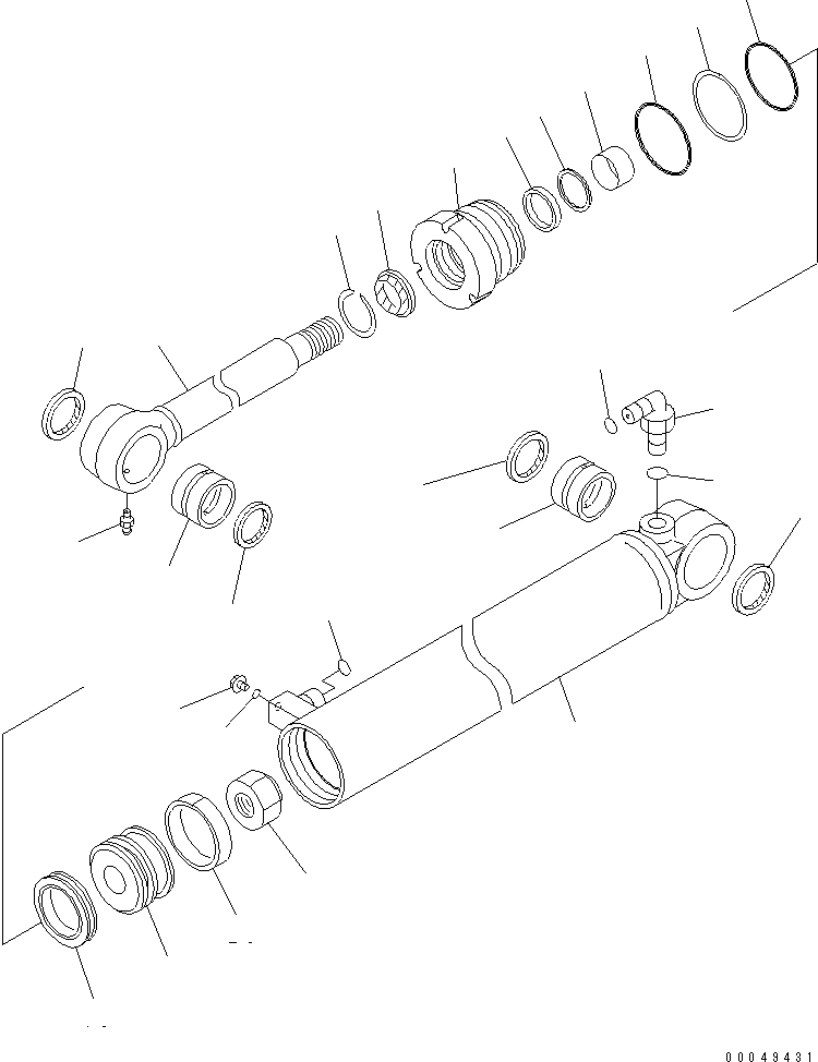 Уплотнительное кольцо круглого сечения 707-44-90150 KOMATSU