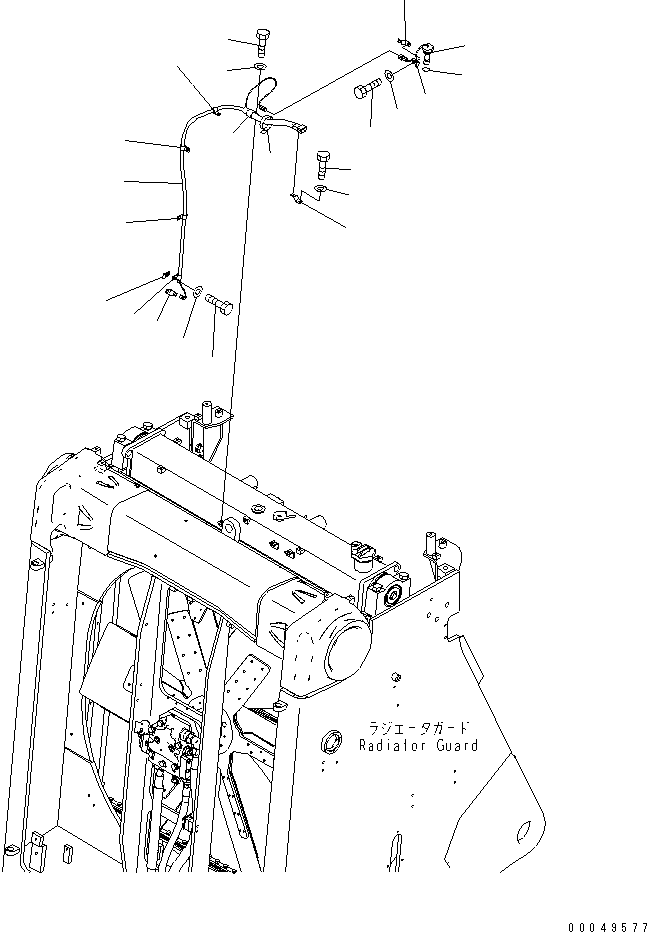 Жгут проводов 198-06-63530 KOMATSU