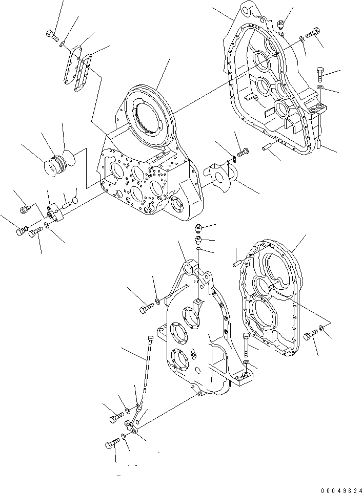 Корпус 156-76-21180 KOMATSU