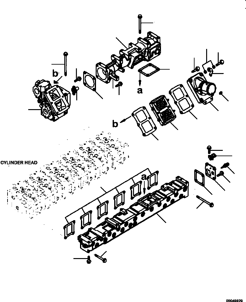 Connector, Air Inlet 6251-11-4310 KOMATSU