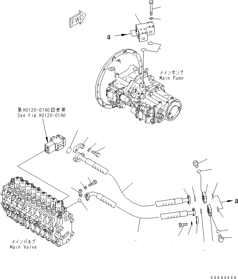 Блок 207-62-63570 KOMATSU